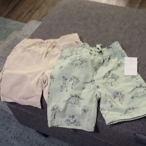 Tony Hawk Dino Print Shorts (NWT) & Khaki Shorts Size 244 M